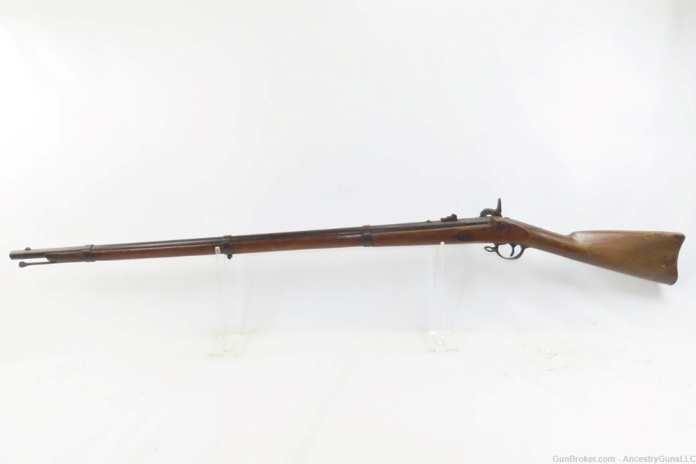 CIVIL WAR Antique U.S. TRENTON, NEW JERSEY “EVERYMAN’S” M1861 Rifle-Musket -img-16