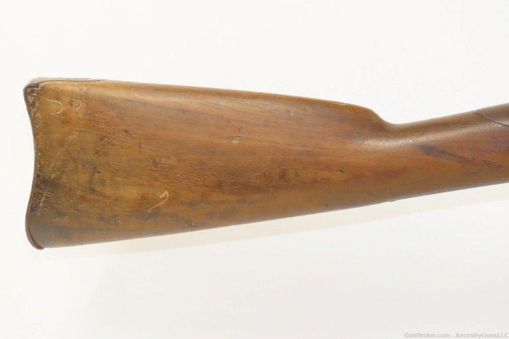 CIVIL WAR Antique U.S. TRENTON, NEW JERSEY “EVERYMAN’S” M1861 Rifle-Musket -img-2