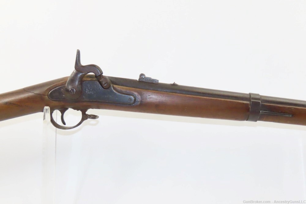 CIVIL WAR Antique U.S. TRENTON, NEW JERSEY “EVERYMAN’S” M1861 Rifle-Musket -img-3