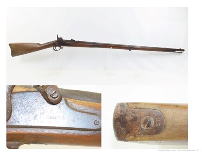 CIVIL WAR Antique U.S. TRENTON, NEW JERSEY “EVERYMAN’S” M1861 Rifle-Musket 