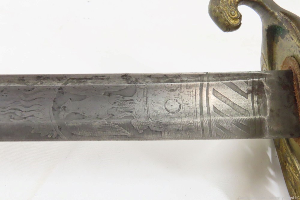 CIVIL WAR Era W.H. HORSTMANN U.S. Model 1852 NAVAL Officer's Sword BLOCKADE-img-16