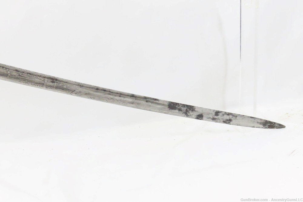 CIVIL WAR Era W.H. HORSTMANN U.S. Model 1852 NAVAL Officer's Sword BLOCKADE-img-5