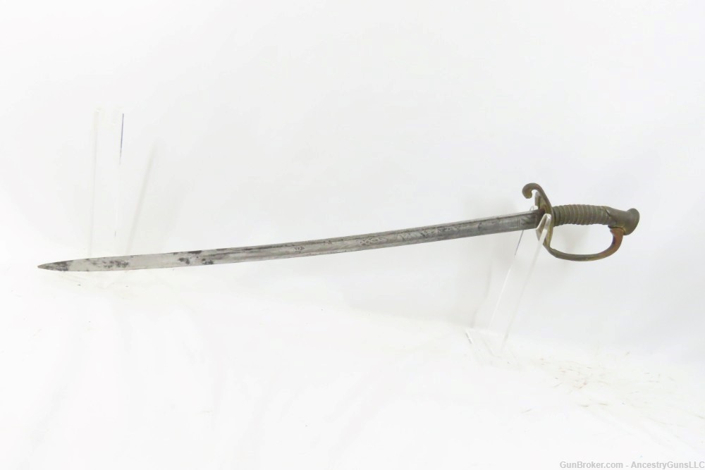 CIVIL WAR Era W.H. HORSTMANN U.S. Model 1852 NAVAL Officer's Sword BLOCKADE-img-18