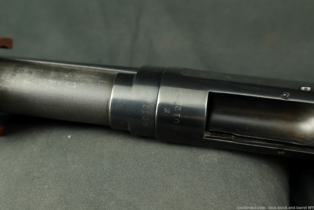 Custom Simmons Rib Winchester 1897 Takedown 12 GA Pump Shotgun, 1942 C&R-img-26