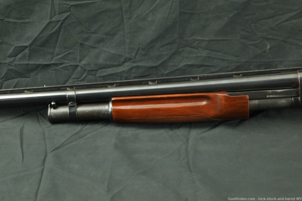 Custom Simmons Rib Winchester 1897 Takedown 12 GA Pump Shotgun, 1942 C&R-img-9