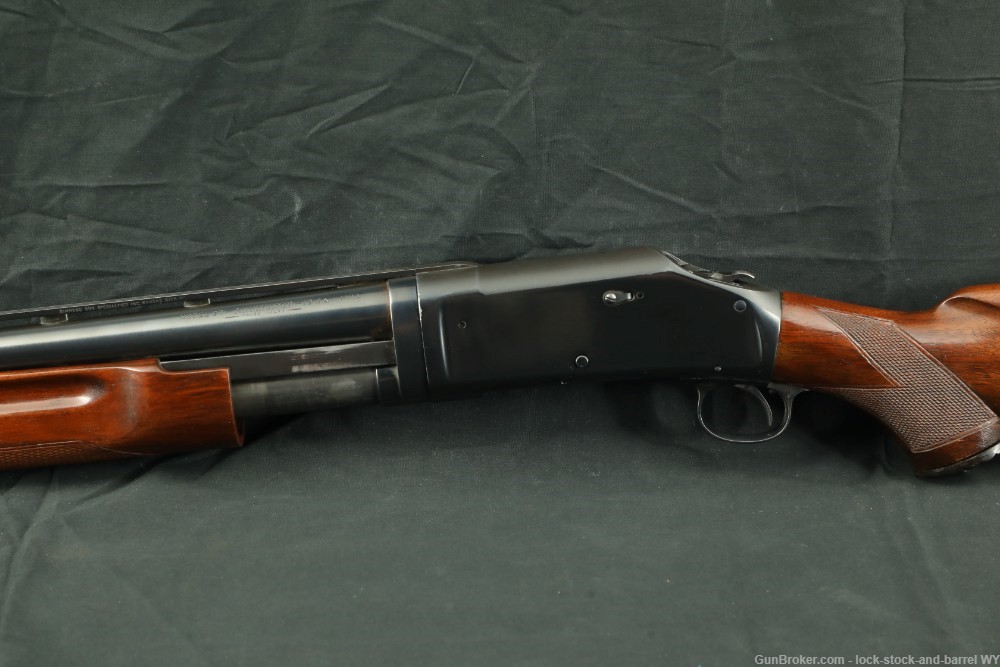 Custom Simmons Rib Winchester 1897 Takedown 12 GA Pump Shotgun, 1942 C&R-img-10