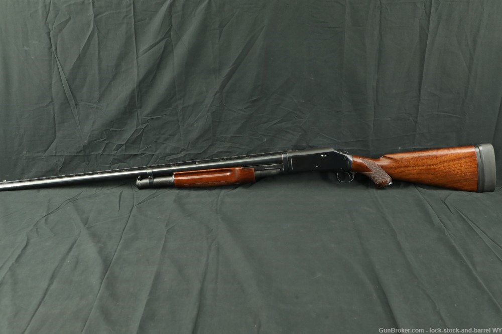 Custom Simmons Rib Winchester 1897 Takedown 12 GA Pump Shotgun, 1942 C&R-img-7