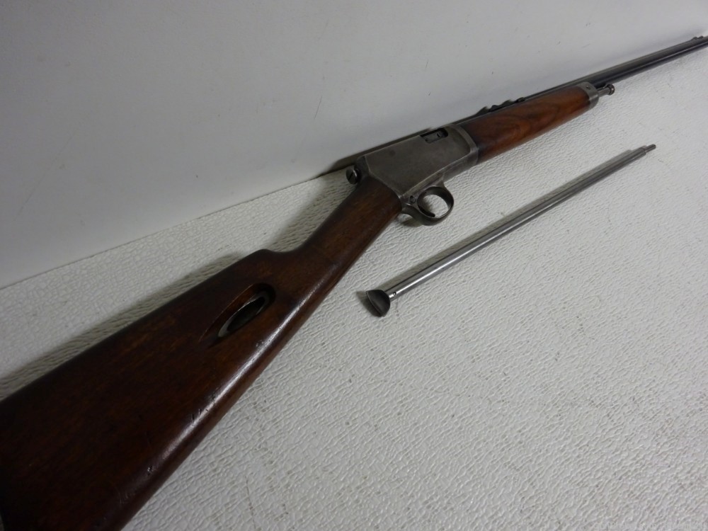 Winchester Model 1903 .22 Cal. Semi Auto Tube Fed Finger Plunger Rifle-img-39