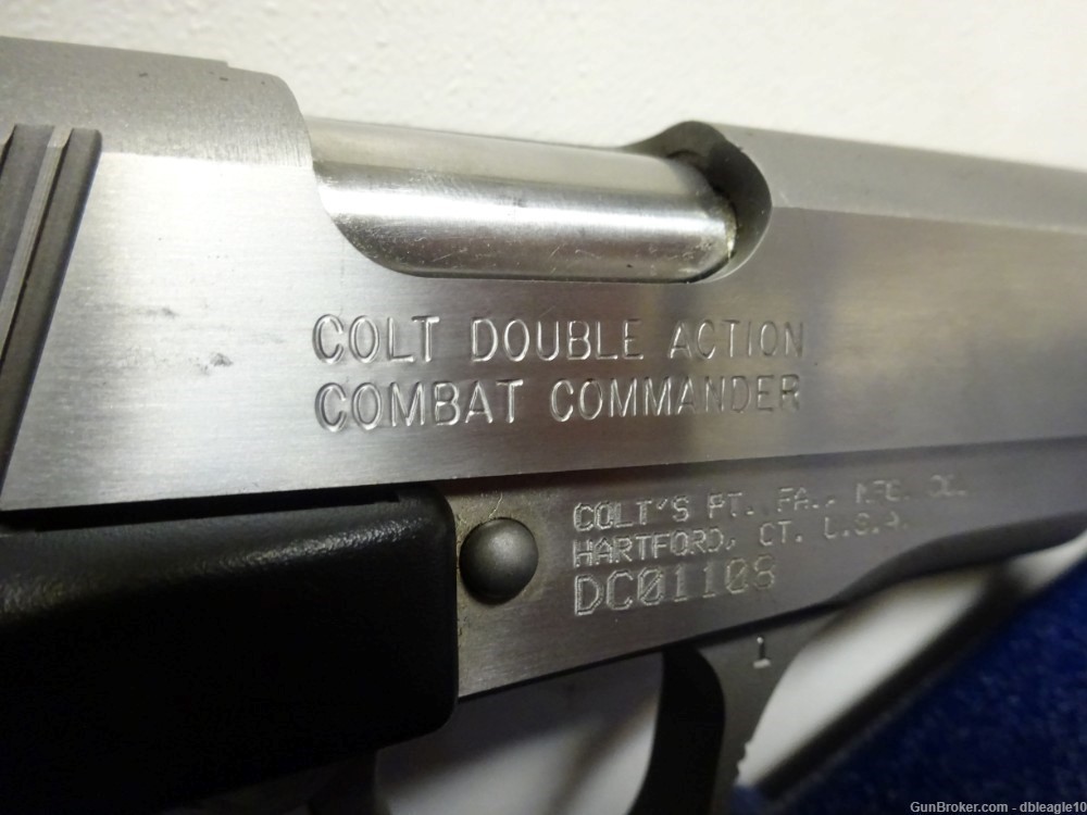 COLT Double Eagle Combat Commander MK II Series 90 .45 ACP   -img-32