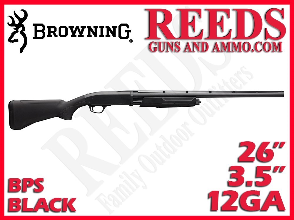 Browning BPS Field Composite Black 12 Ga 3-1/2in 26in 012289205-img-0