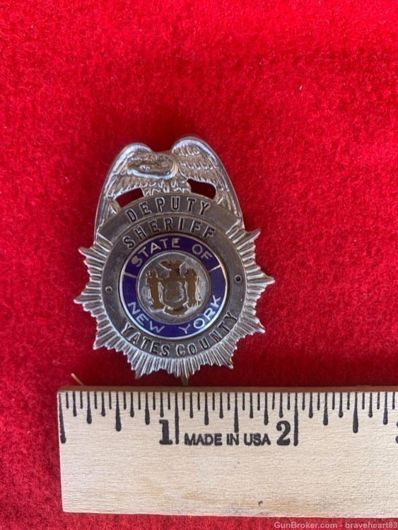 Police Badge Deputy Sheriff NY-img-1