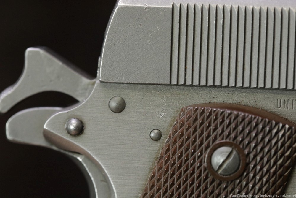 WWII US Remington Rand 1911A1 1911-A1 .45 ACP Semi-Auto Pistol, 1945 C&R-img-22