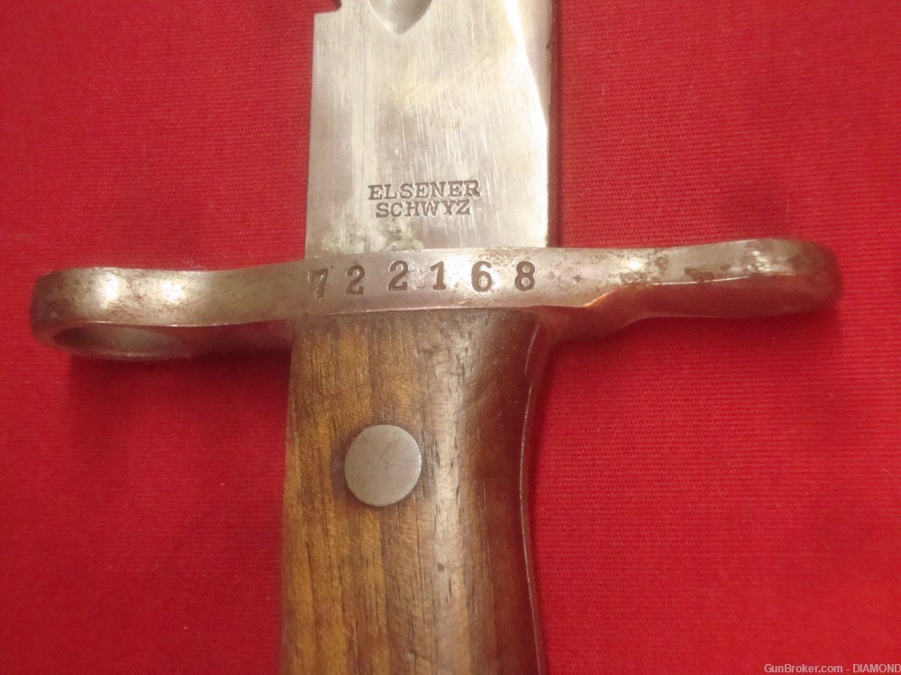 1914 Swiss SawBack Bayonet w/ sheath K31 Victorinox $449-img-5