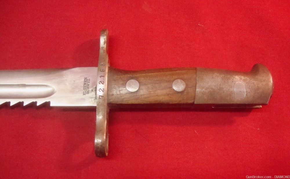 1914 Swiss SawBack Bayonet w/ sheath K31 Victorinox $449-img-4