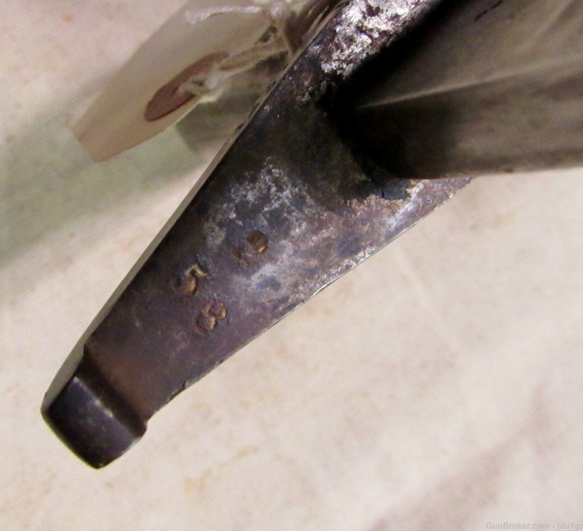 Scarce Steel Handle German Faschinenmesser Short Sword Unit Marked-img-12
