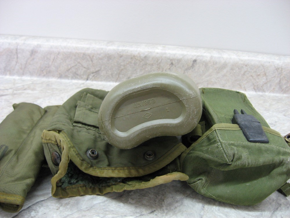 US  M12 Holster Beretta M9 92F M1911 LOAD OUT BELT POUCH 1969 CANTEEN-img-4