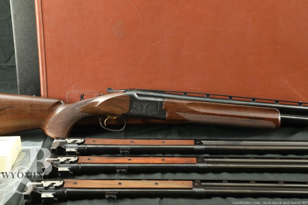 RARE Browning Citori Full Skeet Set 4x28” Barrel sets in Case O/U Shotgun -img-0