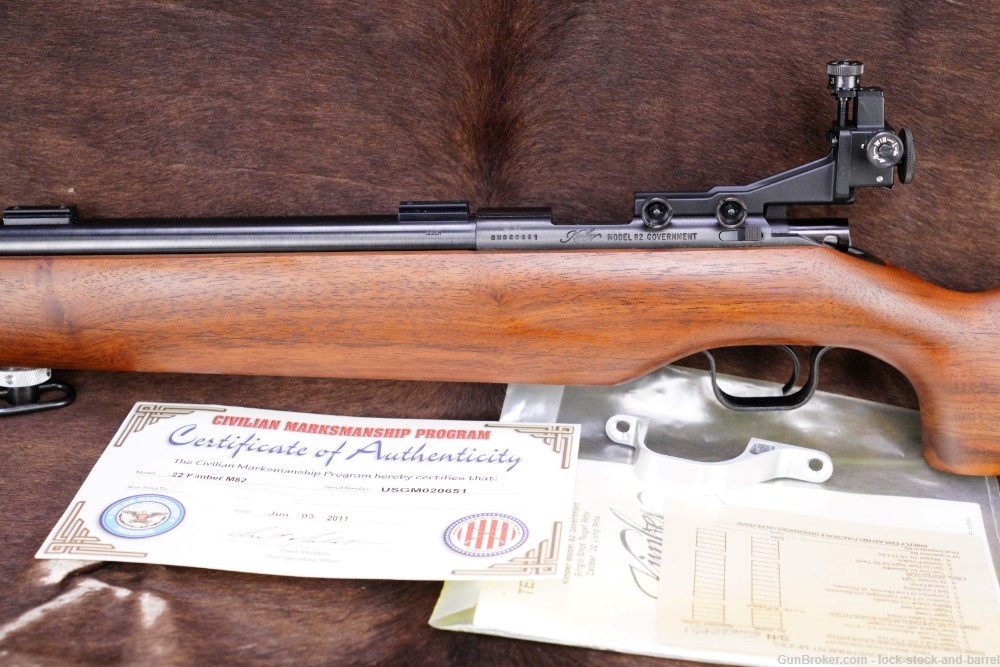 CMP U.S. Property Kimber Oregon Model 82 Government .22 LR 25" Bolt Rifle-img-8