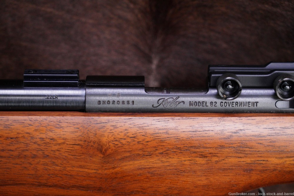 CMP U.S. Property Kimber Oregon Model 82 Government .22 LR 25" Bolt Rifle-img-20