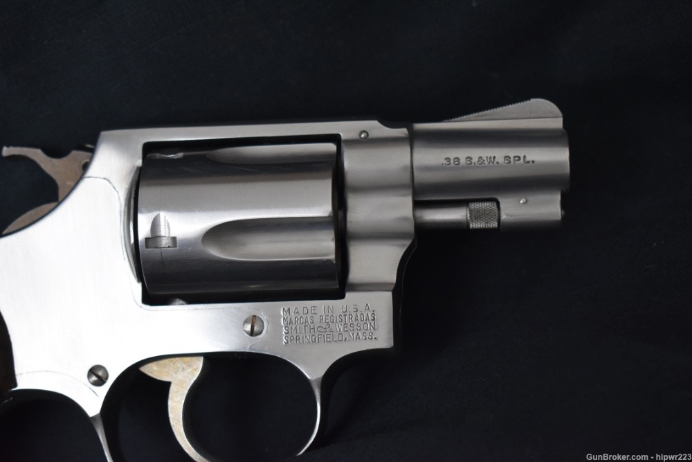Smith & Wesson Model 60 .38 Special rare early stainless in box BEAUTY! C&R-img-9