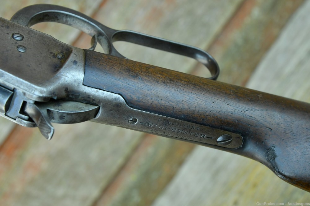 EARLY, ANTIQUE Winchester Model 1894 Rifle - 38-55 WCF -img-52
