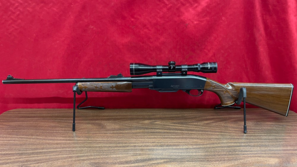 Remington Model 7600 .243 Win. 4 RD 22" BBL. Pump-Action Rifle & 4x40 Scope-img-1