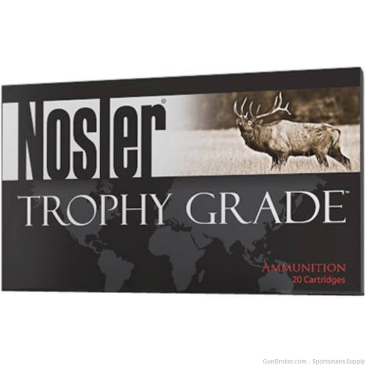 40 Rnds of Nosler Trophy Grade 7mm STW 175 Gr Accubond Long Range NIB!!-img-0
