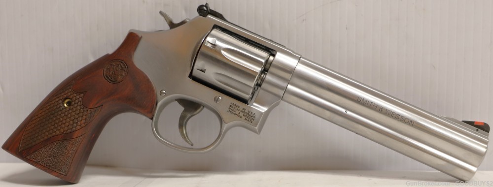 SMITH AND WESSON 686 DELUXE 6" 357 MAG SS NIB 150712 S&W REVOLVER SALE-img-5