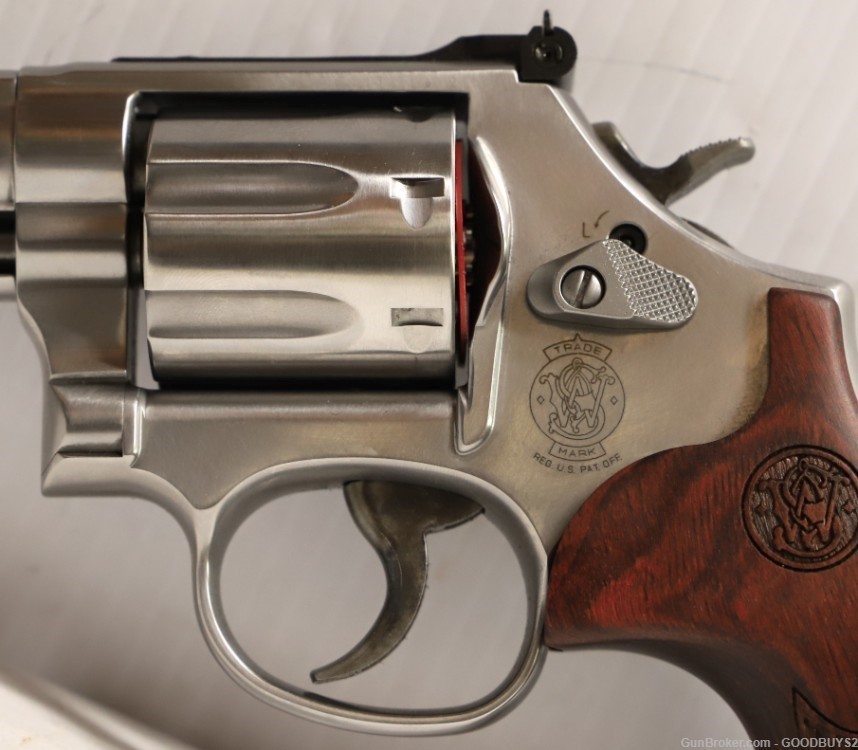 SMITH AND WESSON 686 DELUXE 6" 357 MAG SS NIB 150712 S&W REVOLVER SALE-img-3