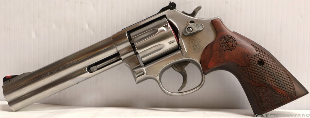 SMITH AND WESSON 686 DELUXE 6" 357 MAG SS NIB 150712 S&W REVOLVER SALE-img-1