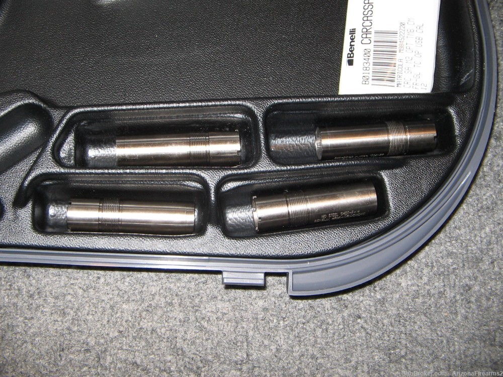 Benelli M2 shotgun in .12GA w/ case and 5 chokes-img-7