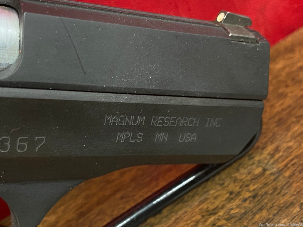 Magnum Research I.M.I. Desert Eagle Pistol 9mm Semi-auto Pistol Baby Eagle -img-7