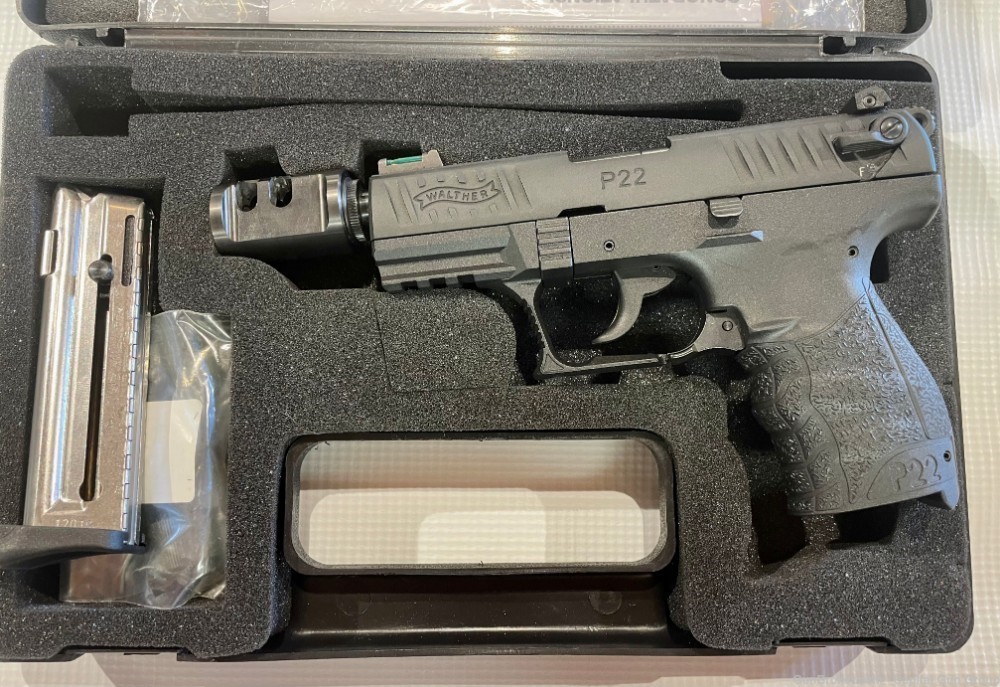 PRE OWNED WALTHER P22 W/ TANDEMKOSS COMP-img-0