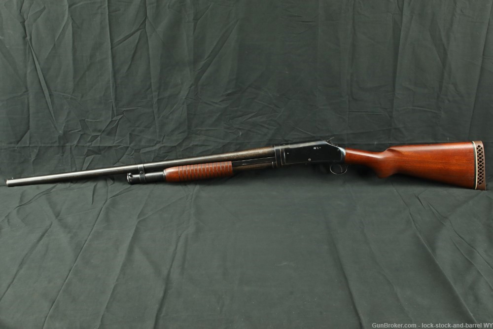 Late Winchester Model 1897 Takedown 28" MOD 12 GA Pump Shotgun, 1956 C&R-img-7