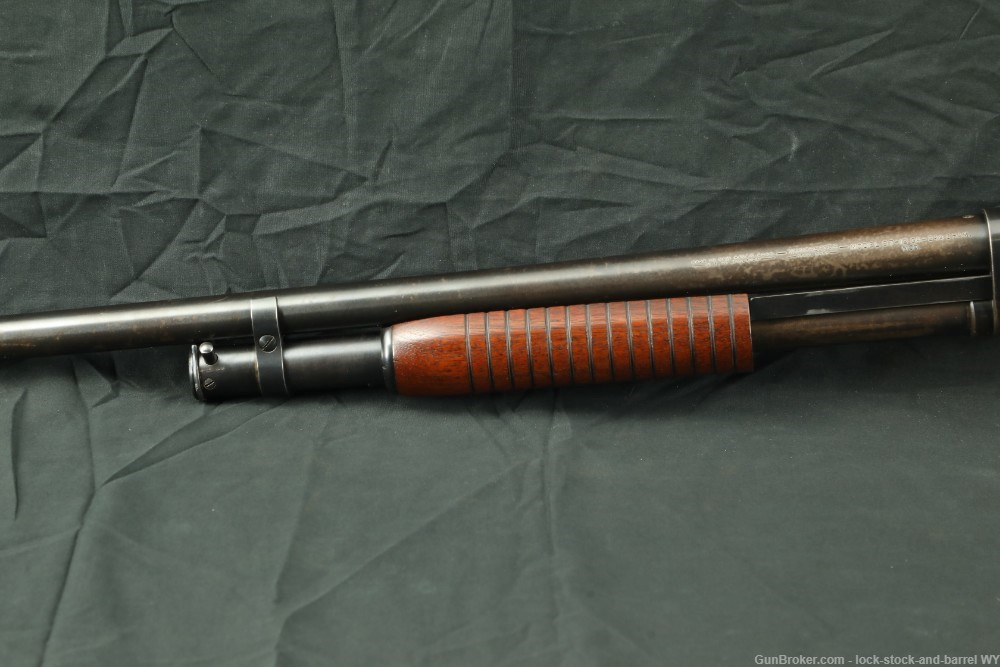 Late Winchester Model 1897 Takedown 28" MOD 12 GA Pump Shotgun, 1956 C&R-img-9
