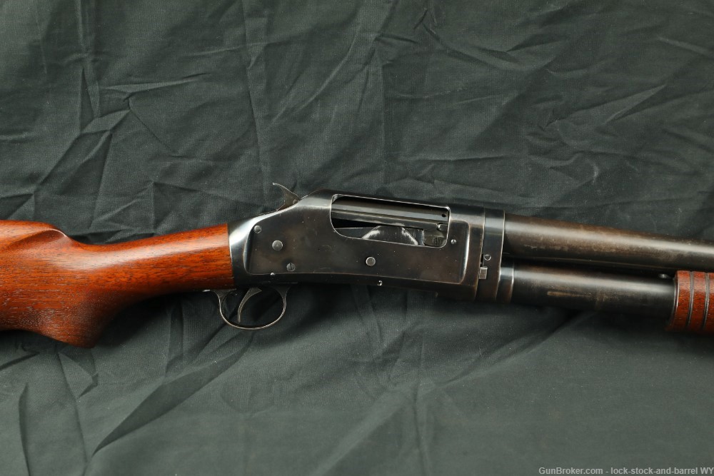 Late Winchester Model 1897 Takedown 28" MOD 12 GA Pump Shotgun, 1956 C&R-img-4
