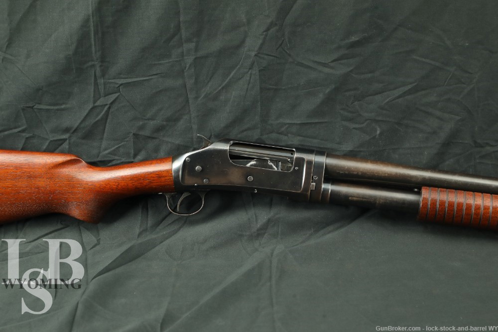 Late Winchester Model 1897 Takedown 28" MOD 12 GA Pump Shotgun, 1956 C&R-img-0