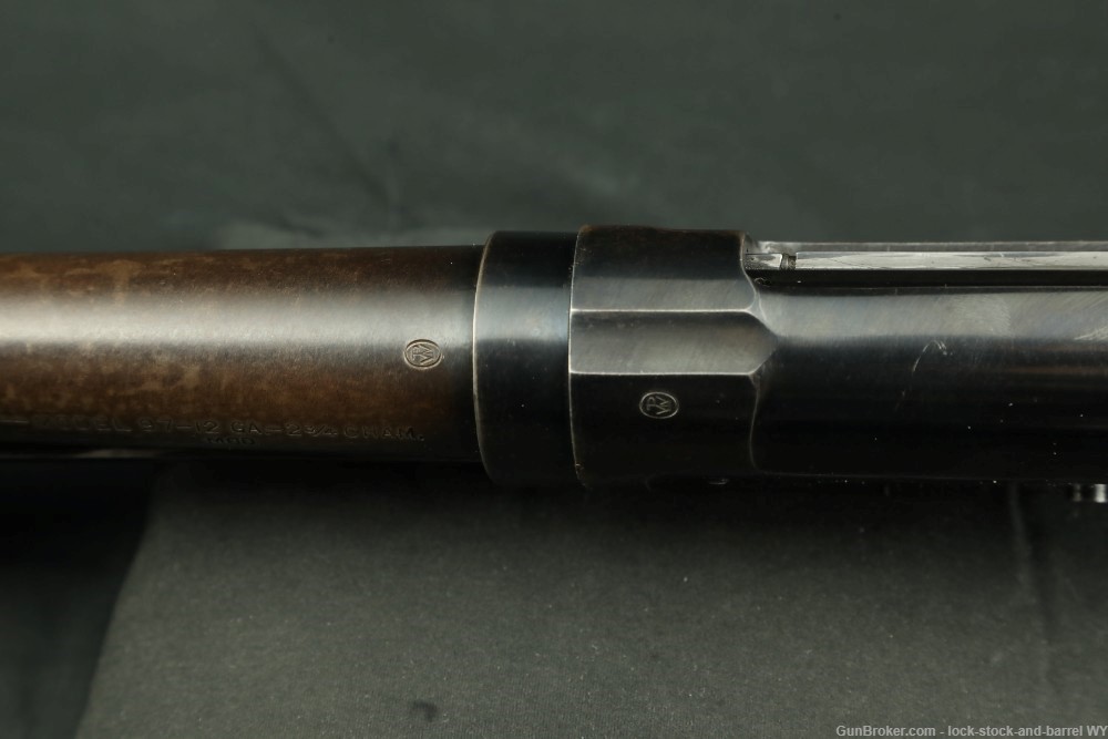 Late Winchester Model 1897 Takedown 28" MOD 12 GA Pump Shotgun, 1956 C&R-img-25