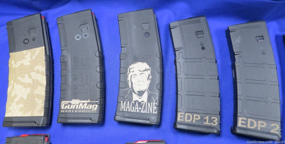 Set of 20 Black Rain Ordnance Laser Engraved AR15 Magazines-See Description-img-6