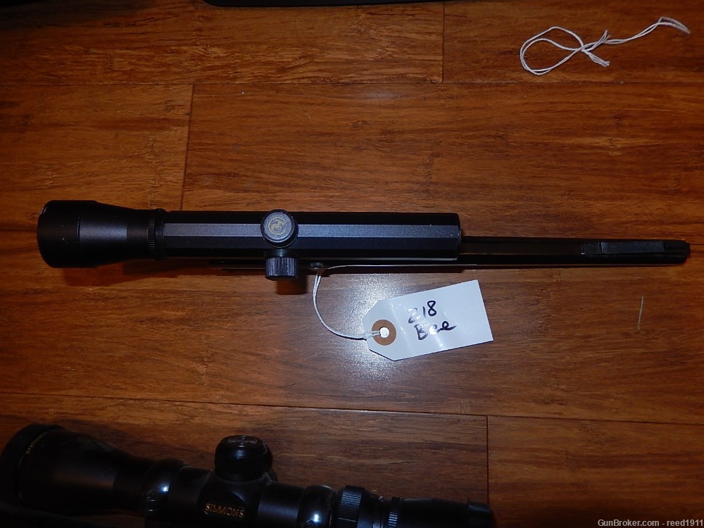  .218 Bee  10" Octogon T/C Contender barrel With Scope-img-5