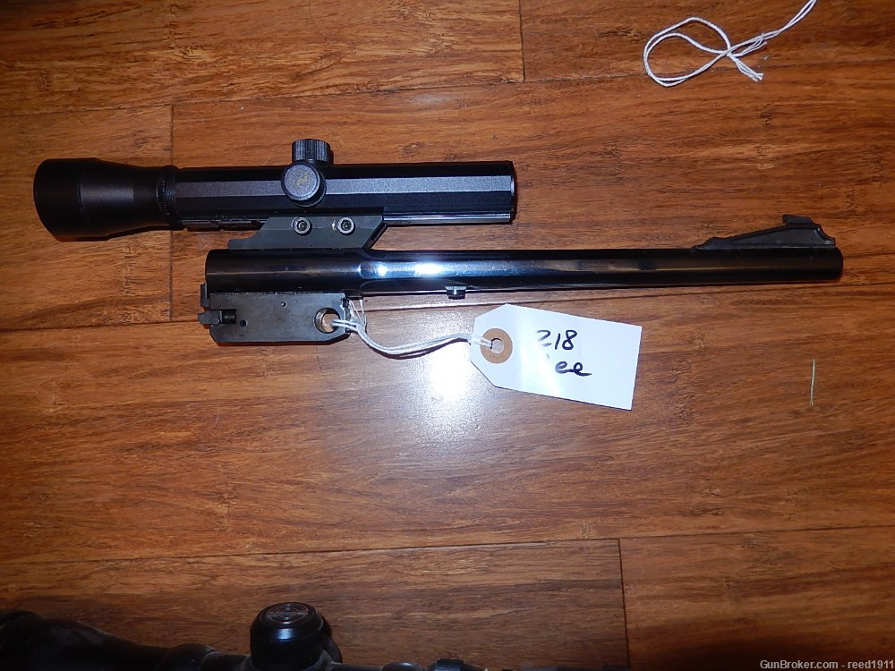  .218 Bee  10" Octogon T/C Contender barrel With Scope-img-0