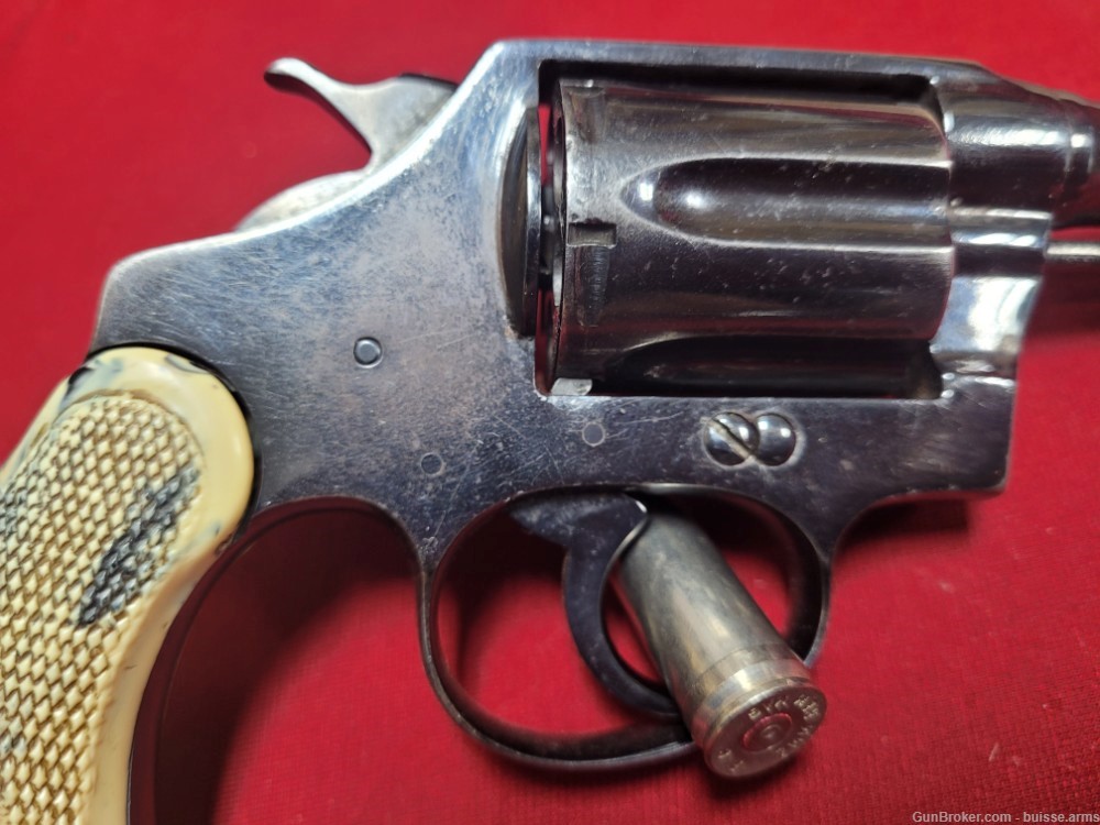 COLT POLICE POSITIVE SPECIAL 32-20 4 INCH BLUE 1913-img-4