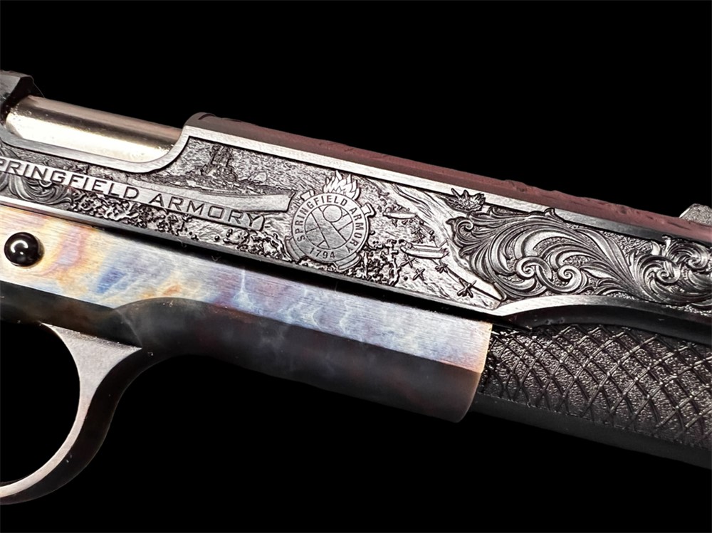 Springfield 1911 Custom Engraved D-Day Commemorative by Altamont-img-10