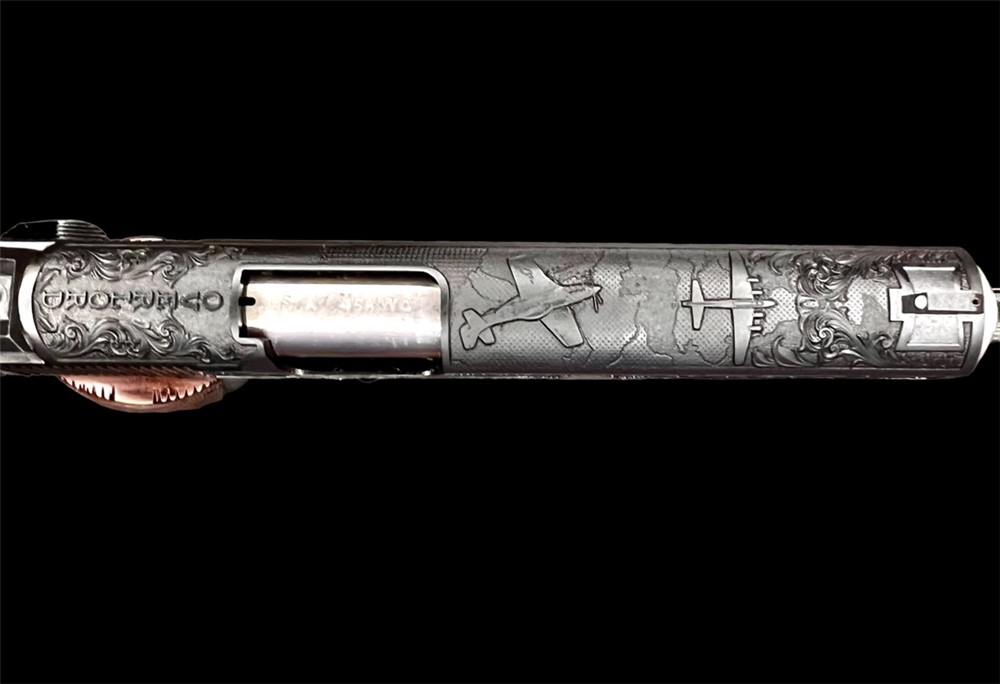 Springfield 1911 Custom Engraved D-Day Commemorative by Altamont-img-15