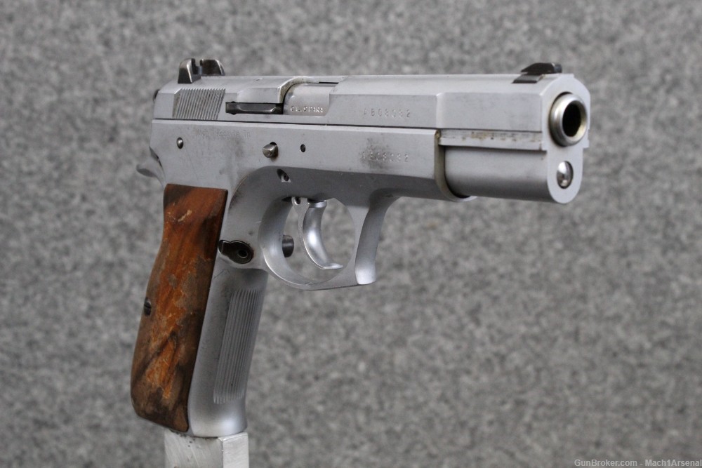 Full Size Tanfoglio Mossad Surplus 9mm Pistol with 2 Star of David Stamped-img-4