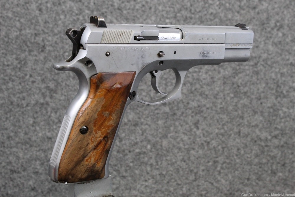 Full Size Tanfoglio Mossad Surplus 9mm Pistol with 2 Star of David Stamped-img-5