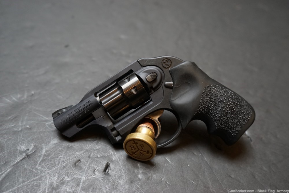 Ruger LCR, .22 LR, Black, Hogue grip, 8 round, Revolver, Bag, Model 5410-img-4