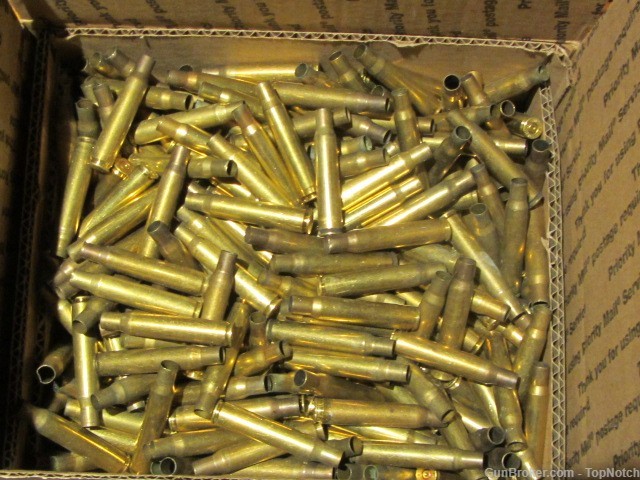 30-06 brass for reloading - 550 pieces-img-0