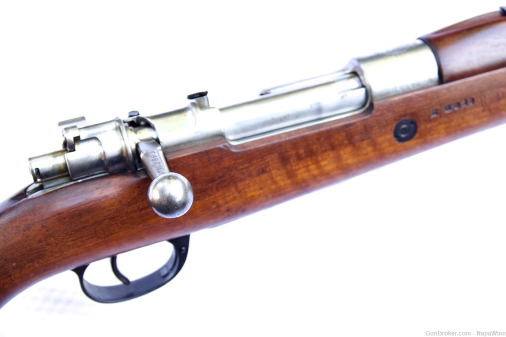  Argentine Mauser 98 Model 1909, 7.65x53mm rifle with brass/bullets/dies.-img-4