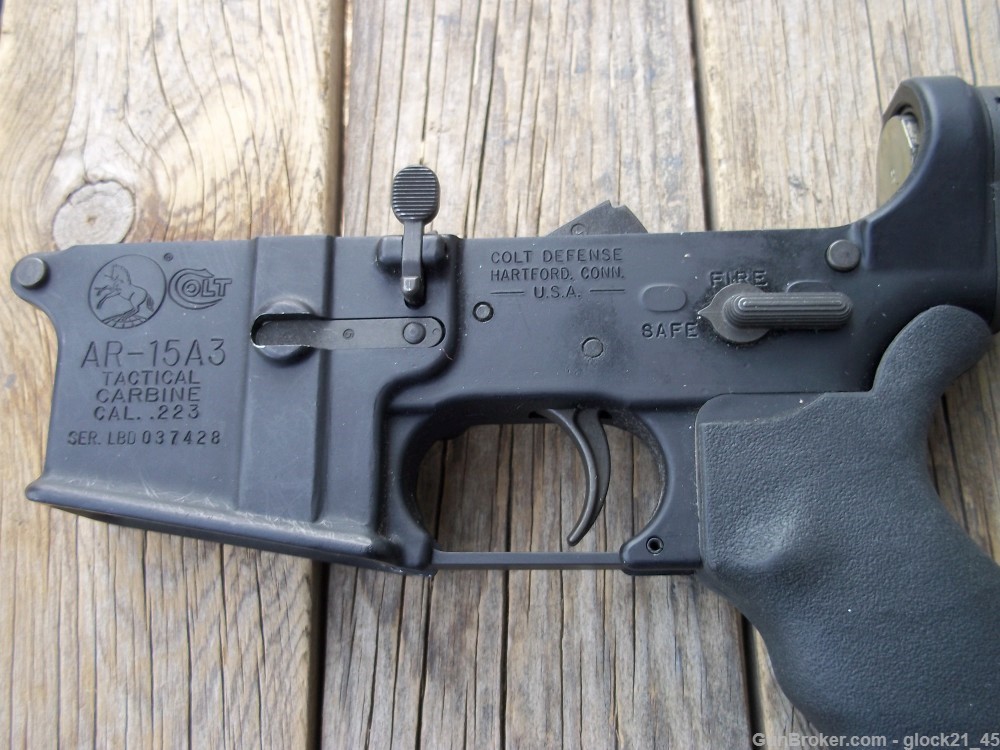 Colt AR15 AR 15 A3 Tactical 6721 Lower Receiver-img-3